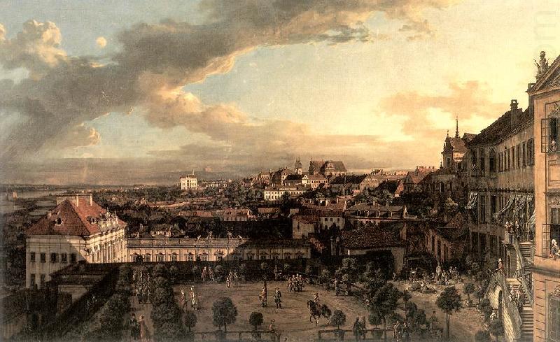 BELLOTTO, Bernardo View of Warsaw from the Royal Palace nl china oil painting image